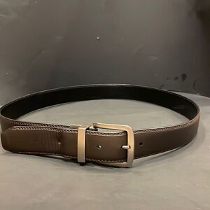 Levi’s leather reversible belt black brown size 40/100
